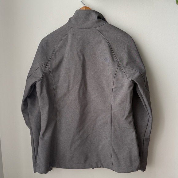 The North Face Soft Shell Waterproof Windproof Apex Barrier Gray Jacket - Picture 7 of 9
